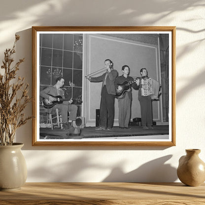 Orchestra at San Angelo Chamber of Commerce Luncheon 1940