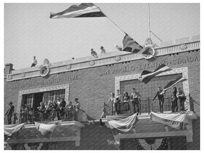 San Angelo Fat Stock Show Parade March 1940