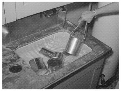 FSA Supervisor Demonstrates Food Preservation Techniques 1944