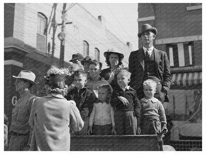 San Angelo Fat Stock Show Parade March 1940 Photo