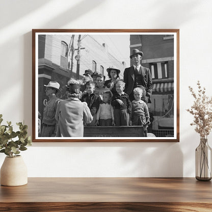 San Angelo Fat Stock Show Parade March 1940 Photo
