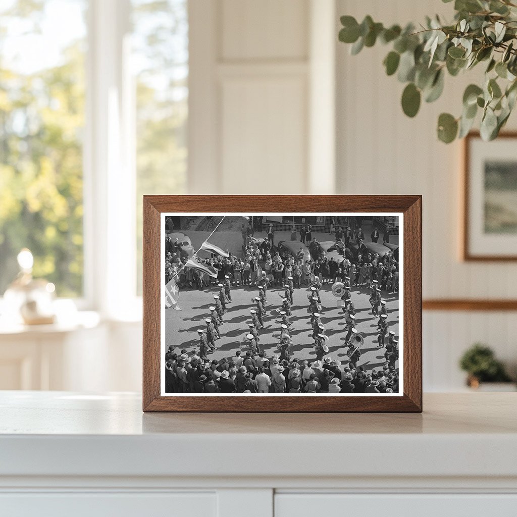 San Angelo High School Band Parade March 1940