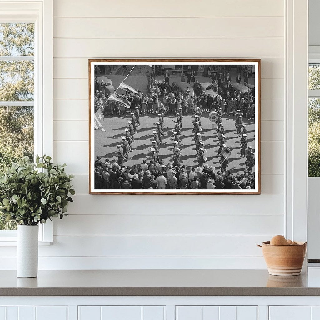 San Angelo High School Band Parade March 1940