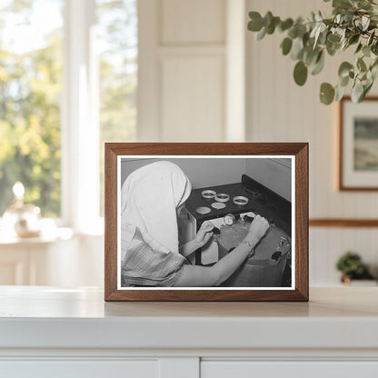 FSA Supervisor Demonstrates Pressure Canning 1944