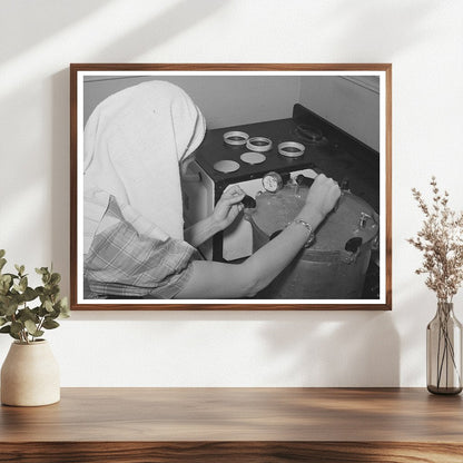 FSA Supervisor Demonstrates Pressure Canning 1944