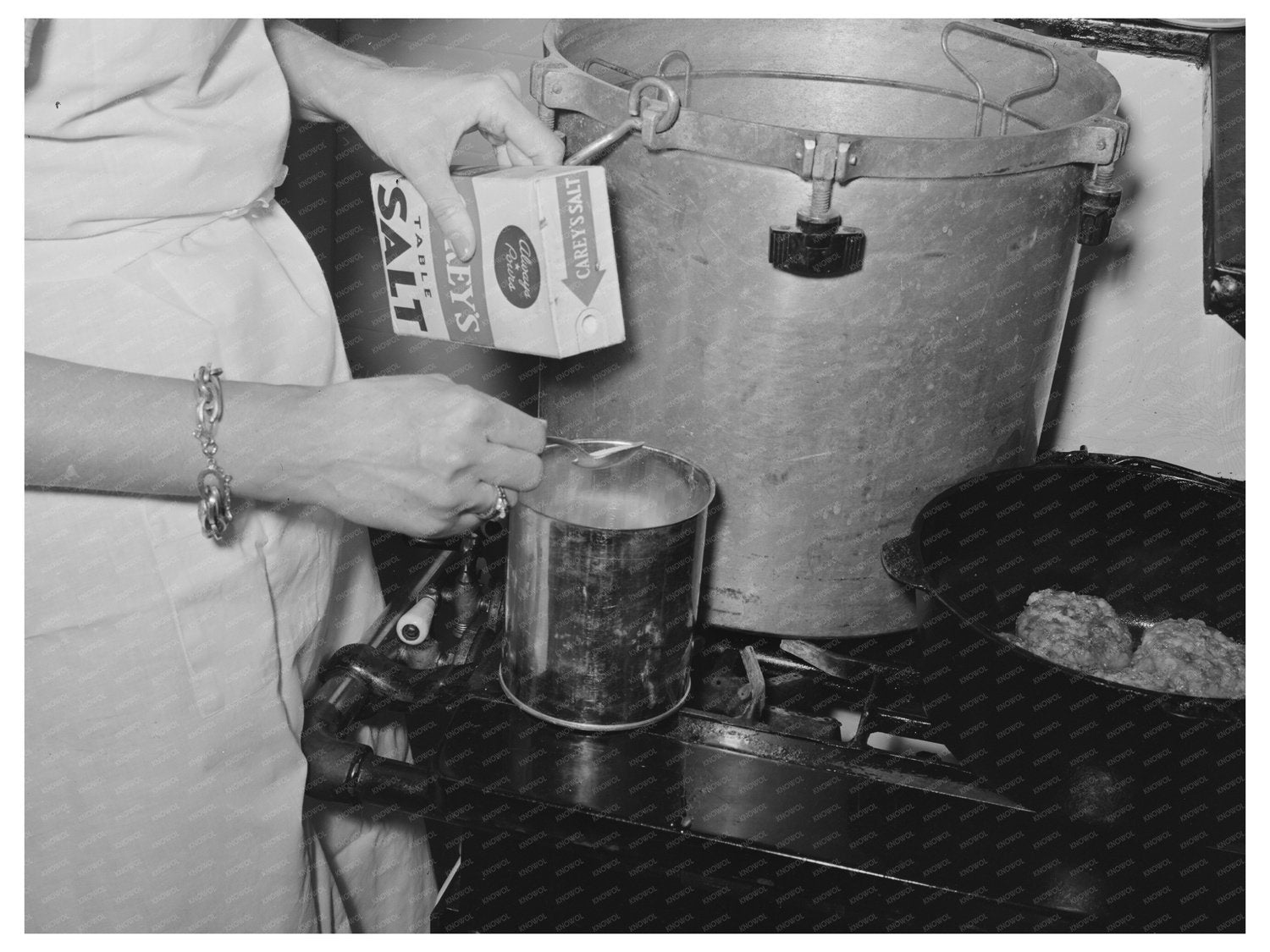 1940 Farm Security Administration Meat Canning Demonstration