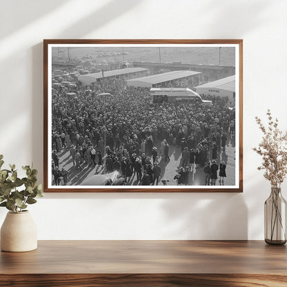 San Angelo Fat Stock Show Crowd March 1940