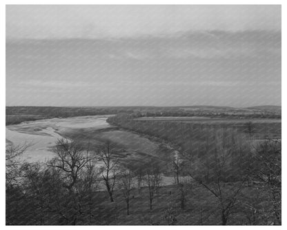 Canadian River McIntosh County Oklahoma March 1940