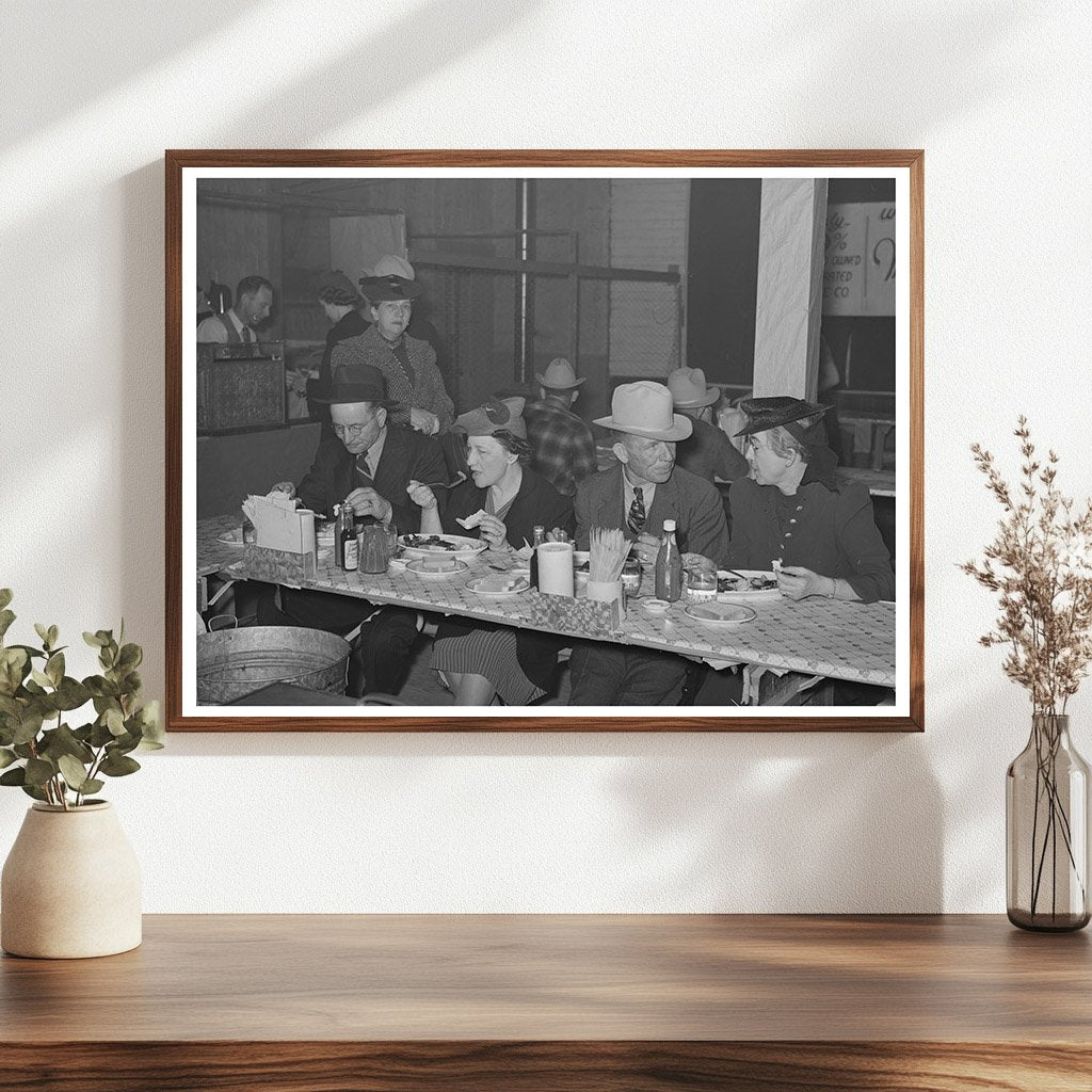 Cattlemen and Wives at San Angelo Fat Stock Show 1940