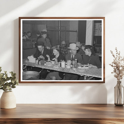 Cattlemen and Wives at San Angelo Fat Stock Show 1940