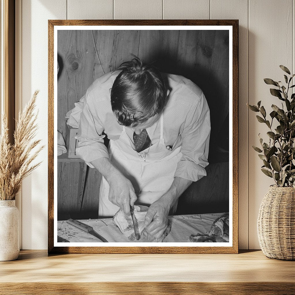 Farm Security Administration Meat Cutting Techniques March 1940