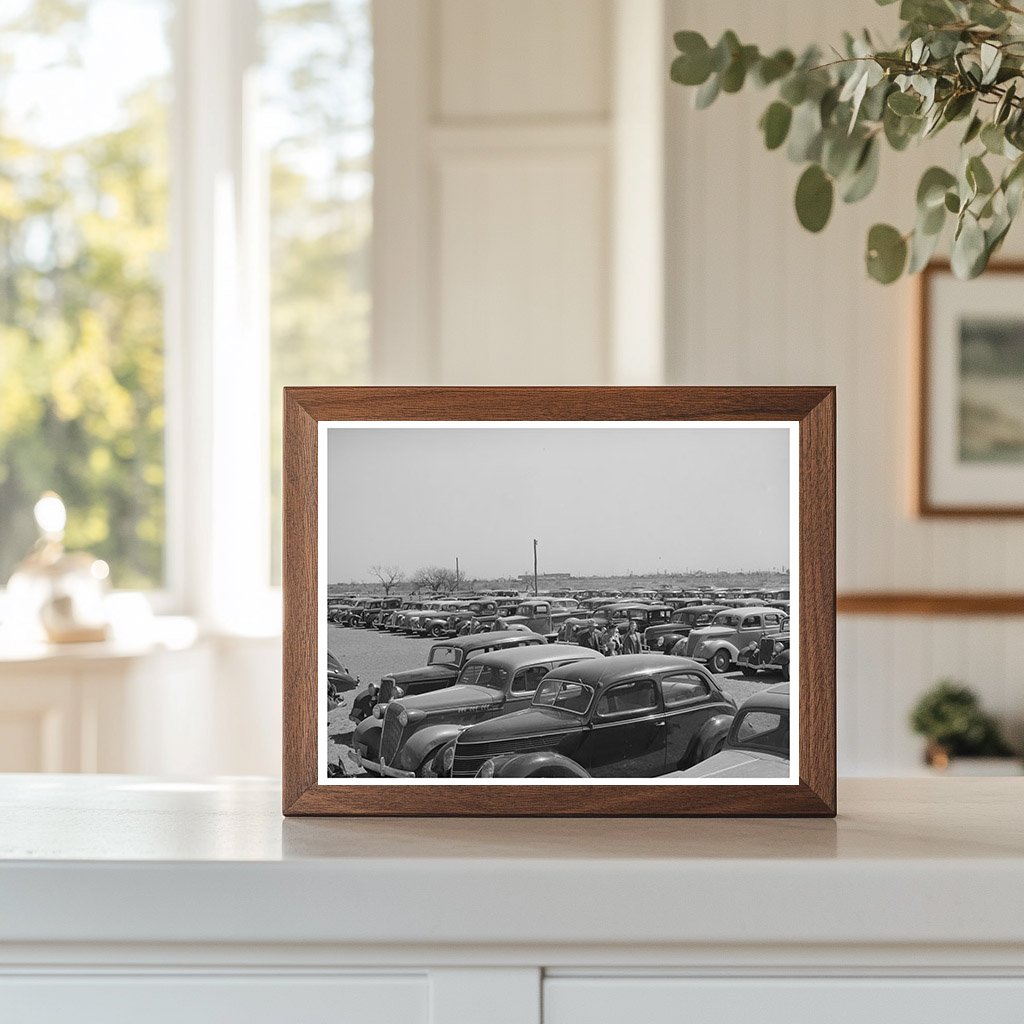 San Angelo Fat Stock Show Cars March 1940