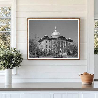 Courthouse in San Marcos Texas March 1940 Vintage Photo