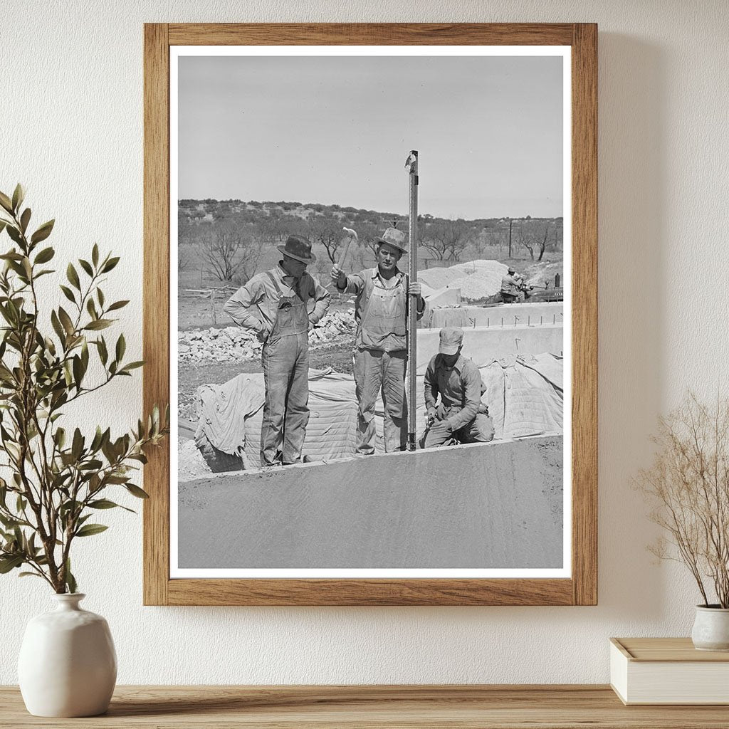 Road Workers in Menard County Texas March 1940