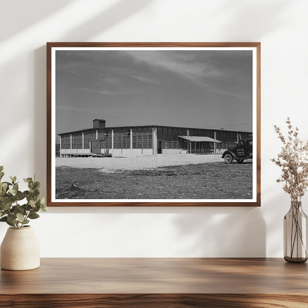 Wool and Mohair Scouring Plant San Marcos Texas 1940