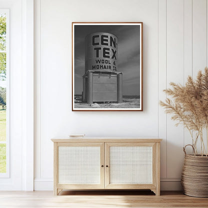 Water Storage Tank at Wool Scouring Plant San Marcos 1940