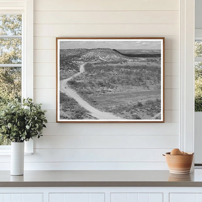 Kimble County Texas Rocky Terrain for Sheep and Goat Grazing 1940