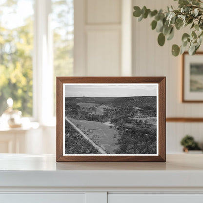 Vintage Kimble County Texas Scene March 1940
