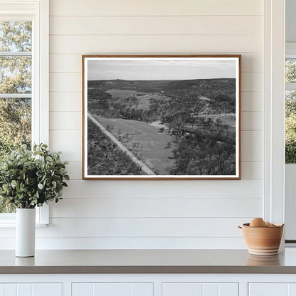 Vintage Kimble County Texas Scene March 1940