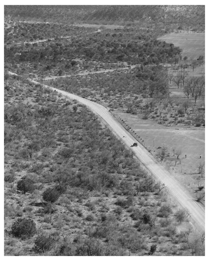 Kimble County Texas Countryside March 1940 Landscape