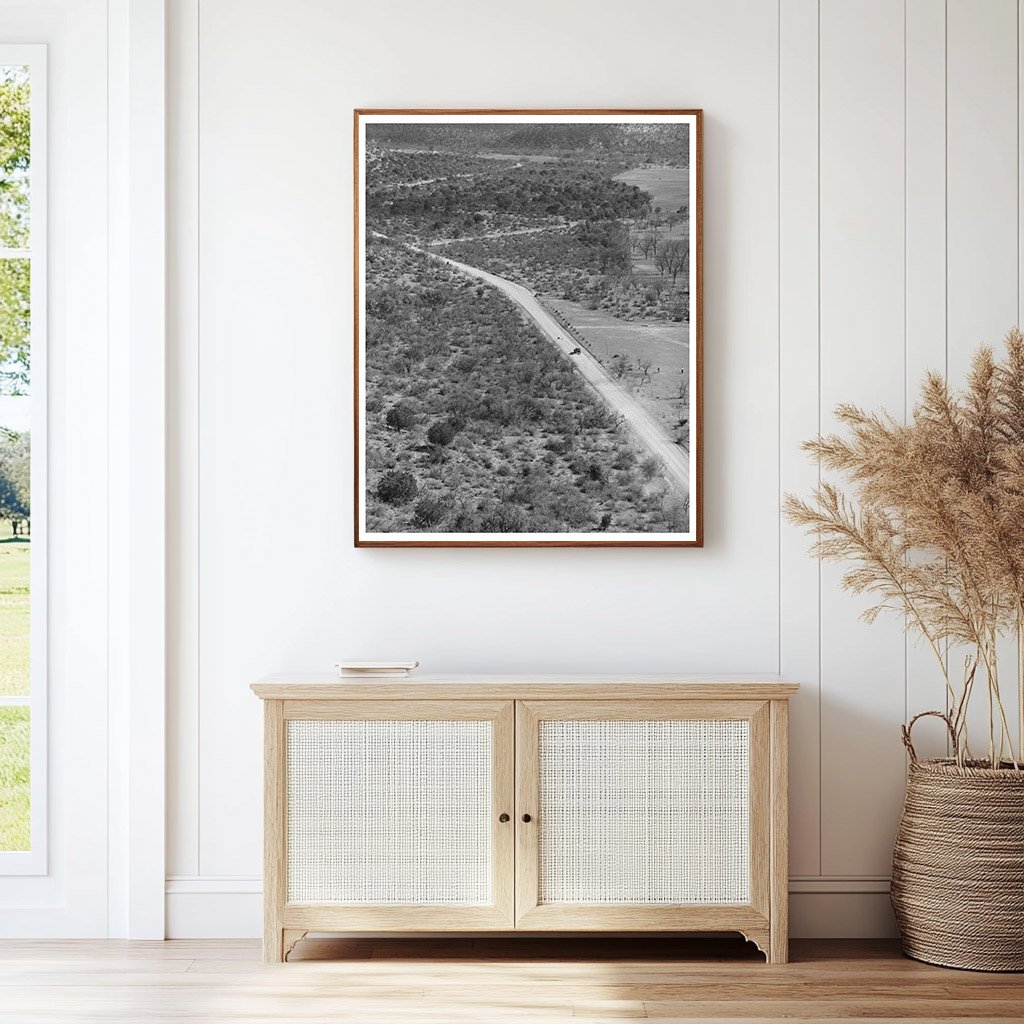 Kimble County Texas Countryside March 1940 Landscape