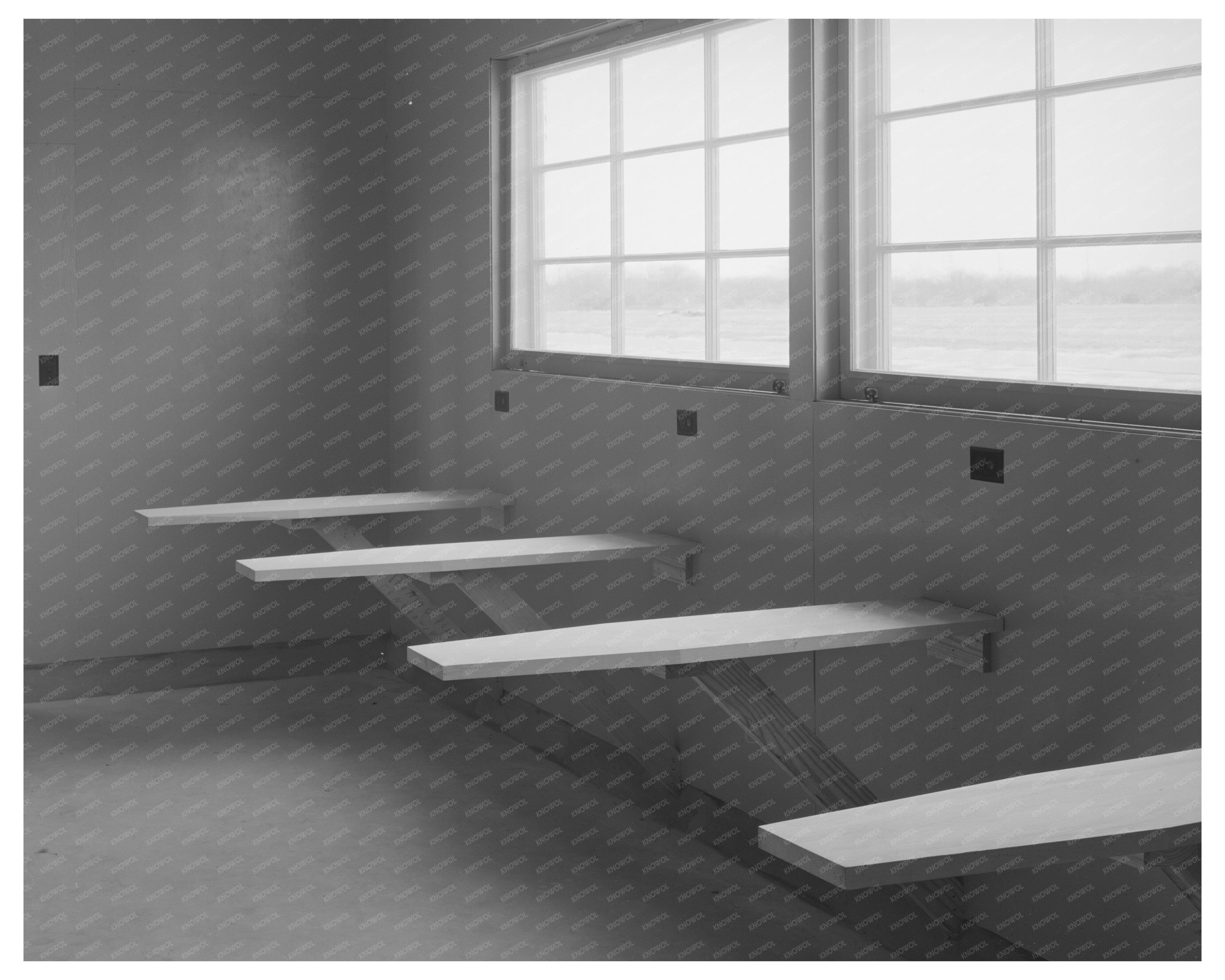 Ironing Room at Migratory Labor Camp Sinton Texas 1940