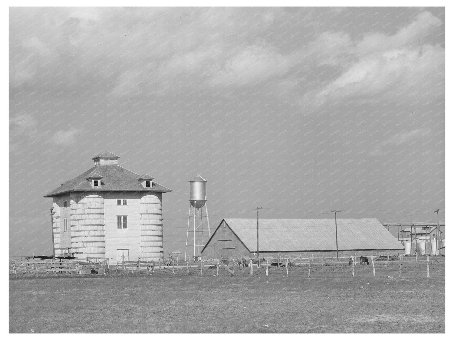 Cotton Seed Warehouse and Gin San Patricio County 1940