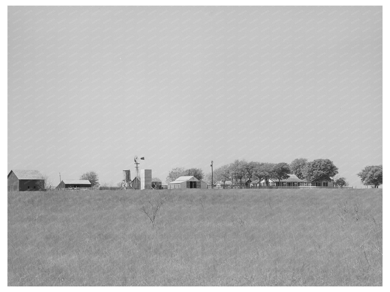 Farmstead in De Witt County Texas March 1940