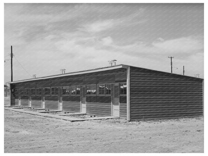 1940 Row Shelter for Migratory Workers in Sinton Texas