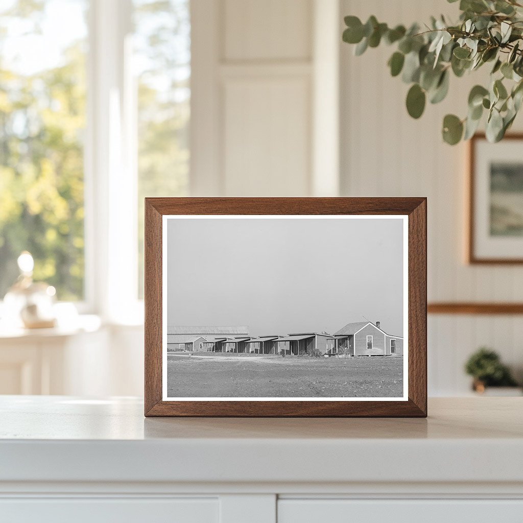 1940 Vintage Housing for Workers on Texas Cotton Farm