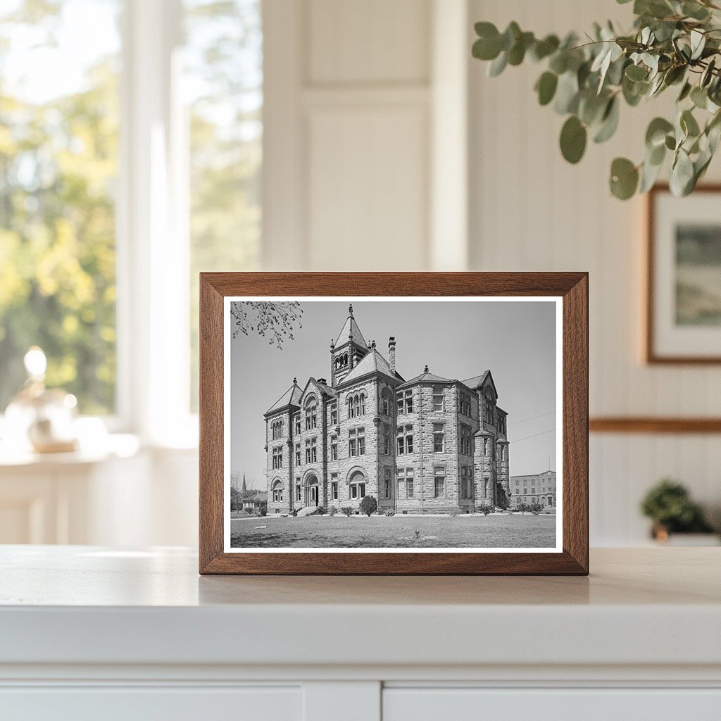Cuero Texas Courthouse March 1940 Historic Photo