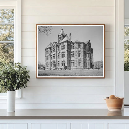 Cuero Texas Courthouse March 1940 Historic Photo