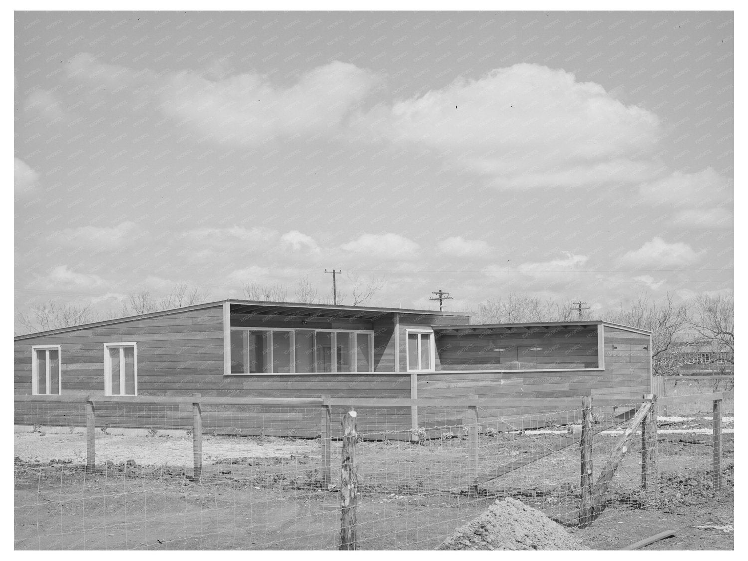 1940 Robstown Texas Migratory Labor Camp Manager Home