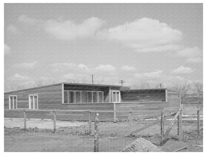 1940 Robstown Texas Migratory Labor Camp Manager Home