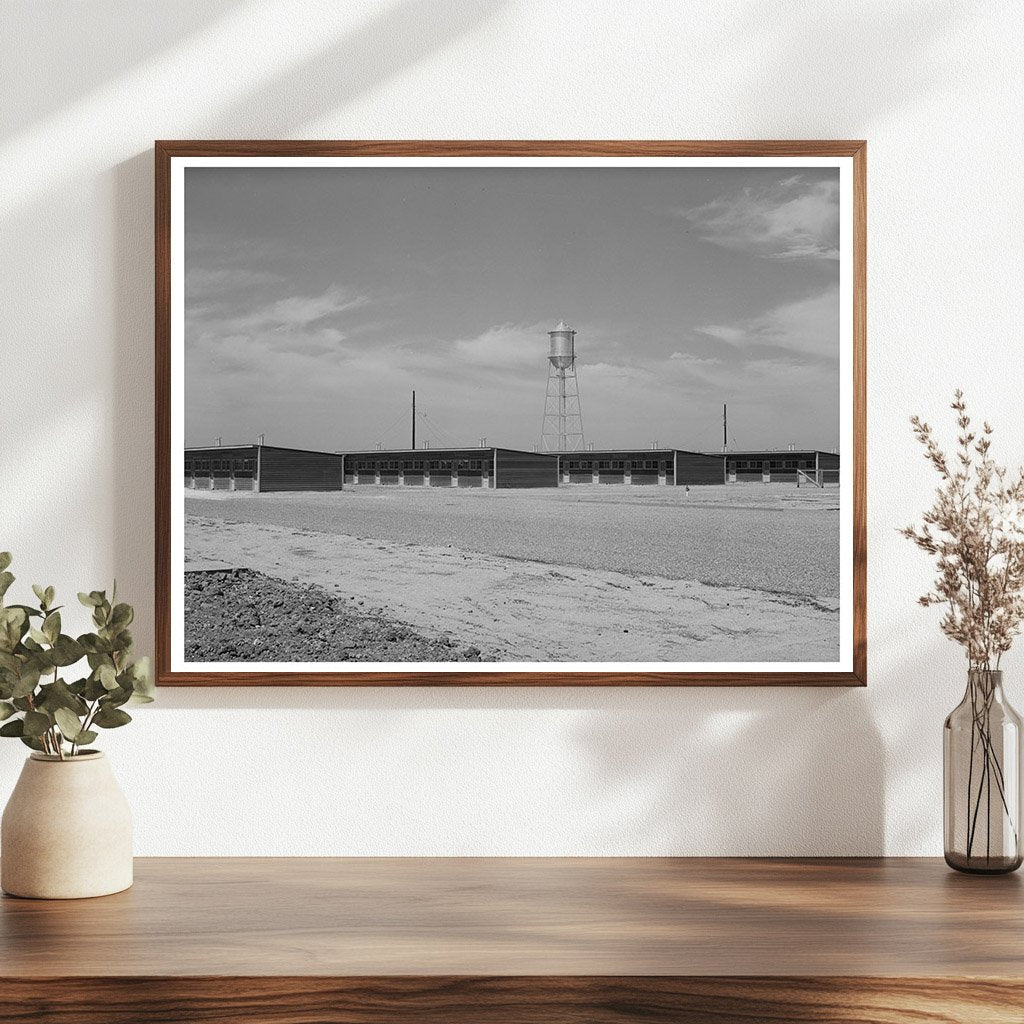 1940 Vintage Row Shelters for Migratory Workers in Texas