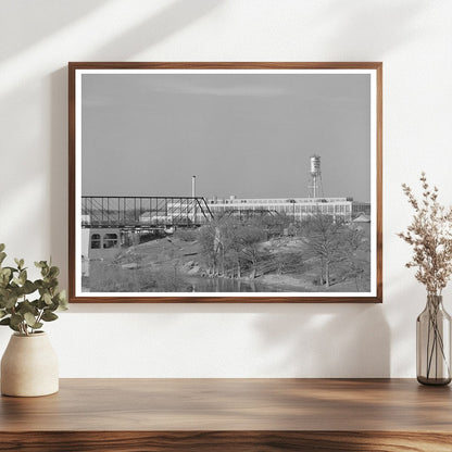 Vintage Textile Mills in New Braunfels Texas March 1940