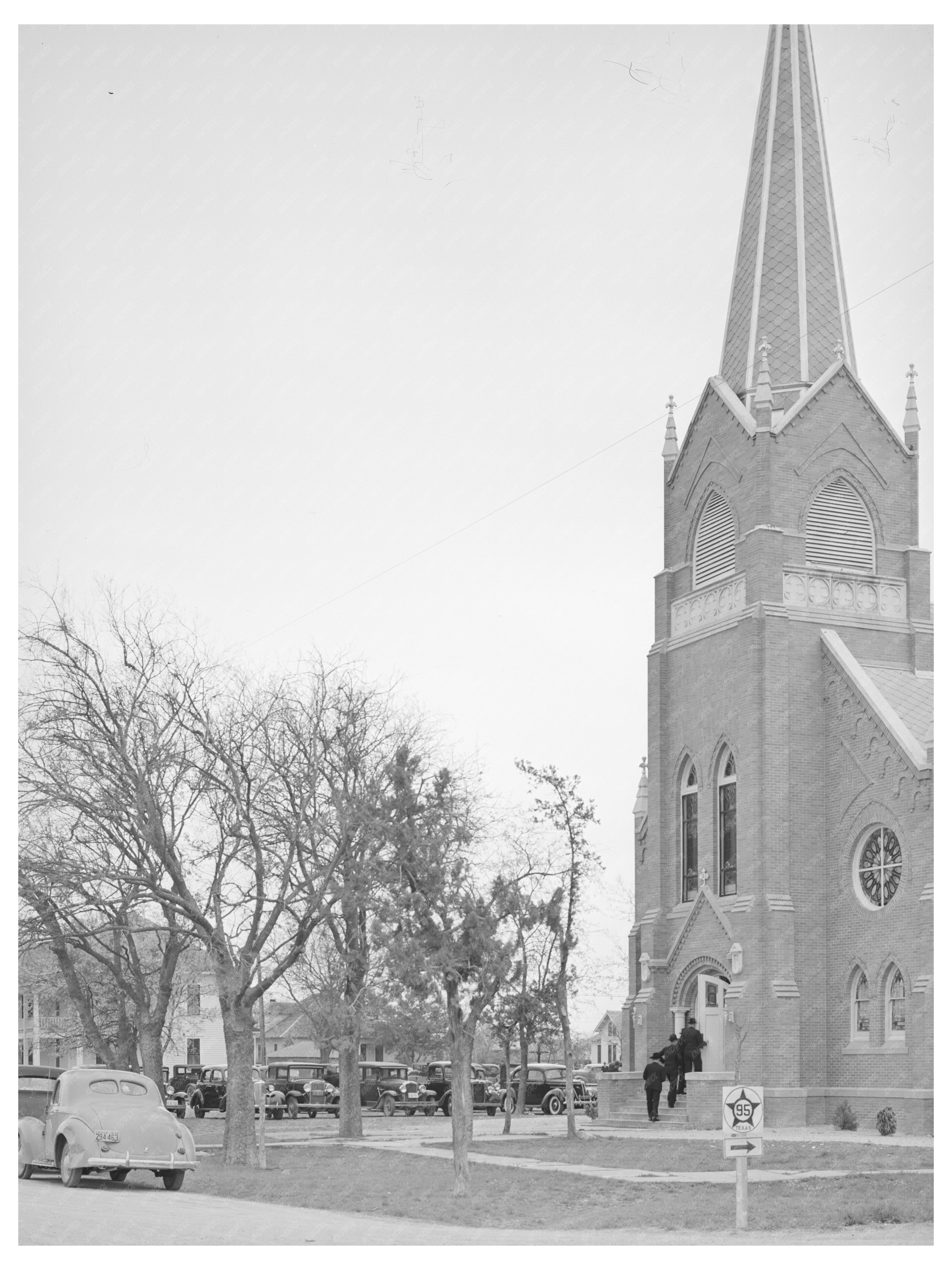 Vintage Granger Texas Scene March 1940 FSA Collection