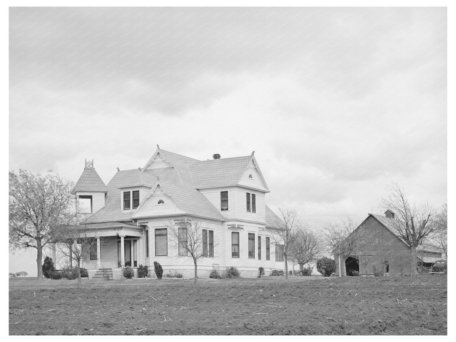 Farmhouse and Barn in Travis County Texas March 1940