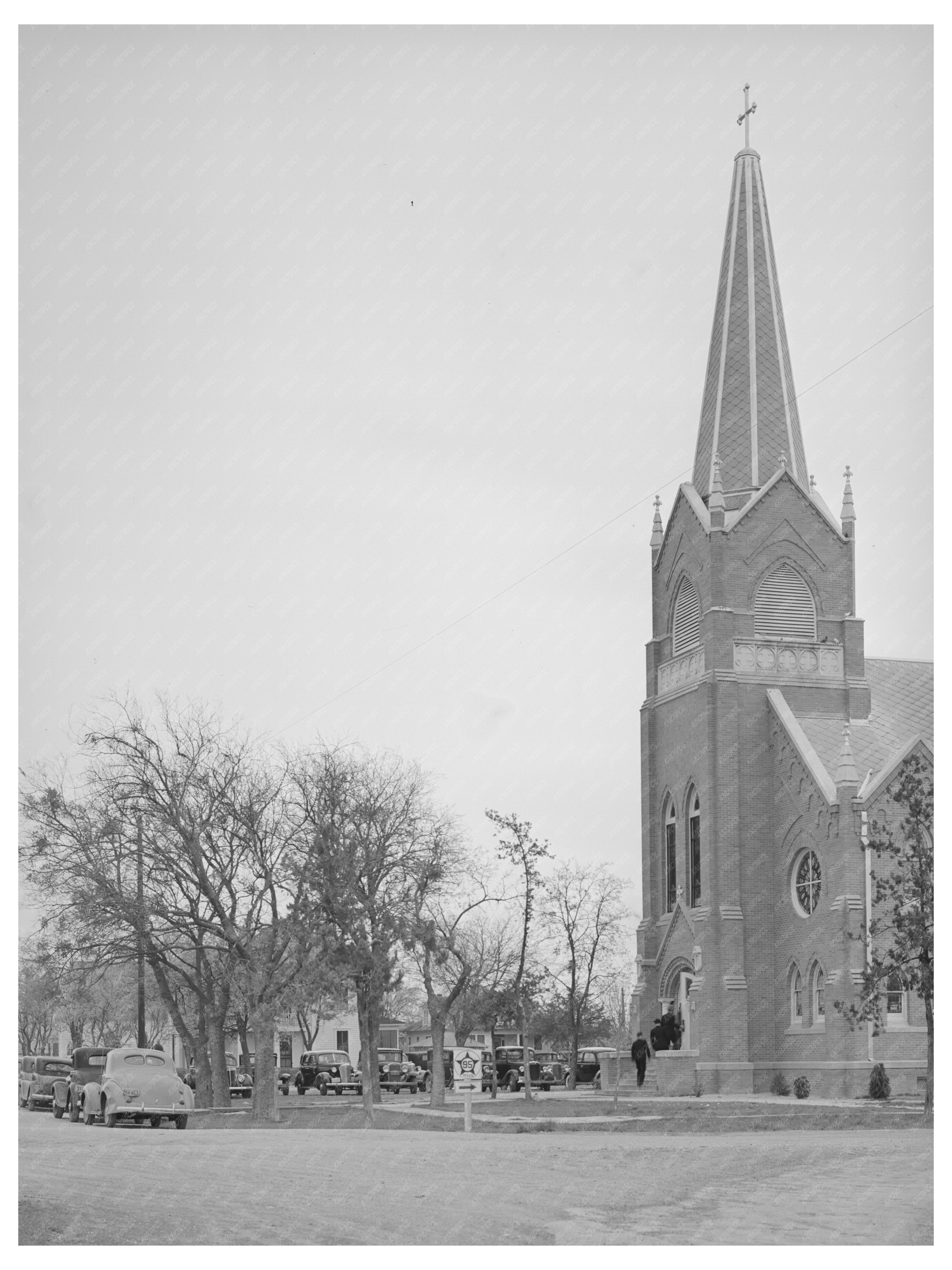 Easter Sunday Gathering in Granger Texas March 1940