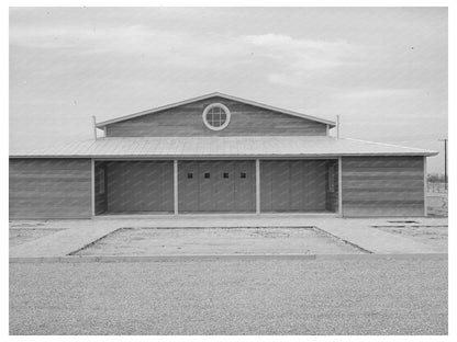 Community Building at Sinton Texas Labor Camp March 1940
