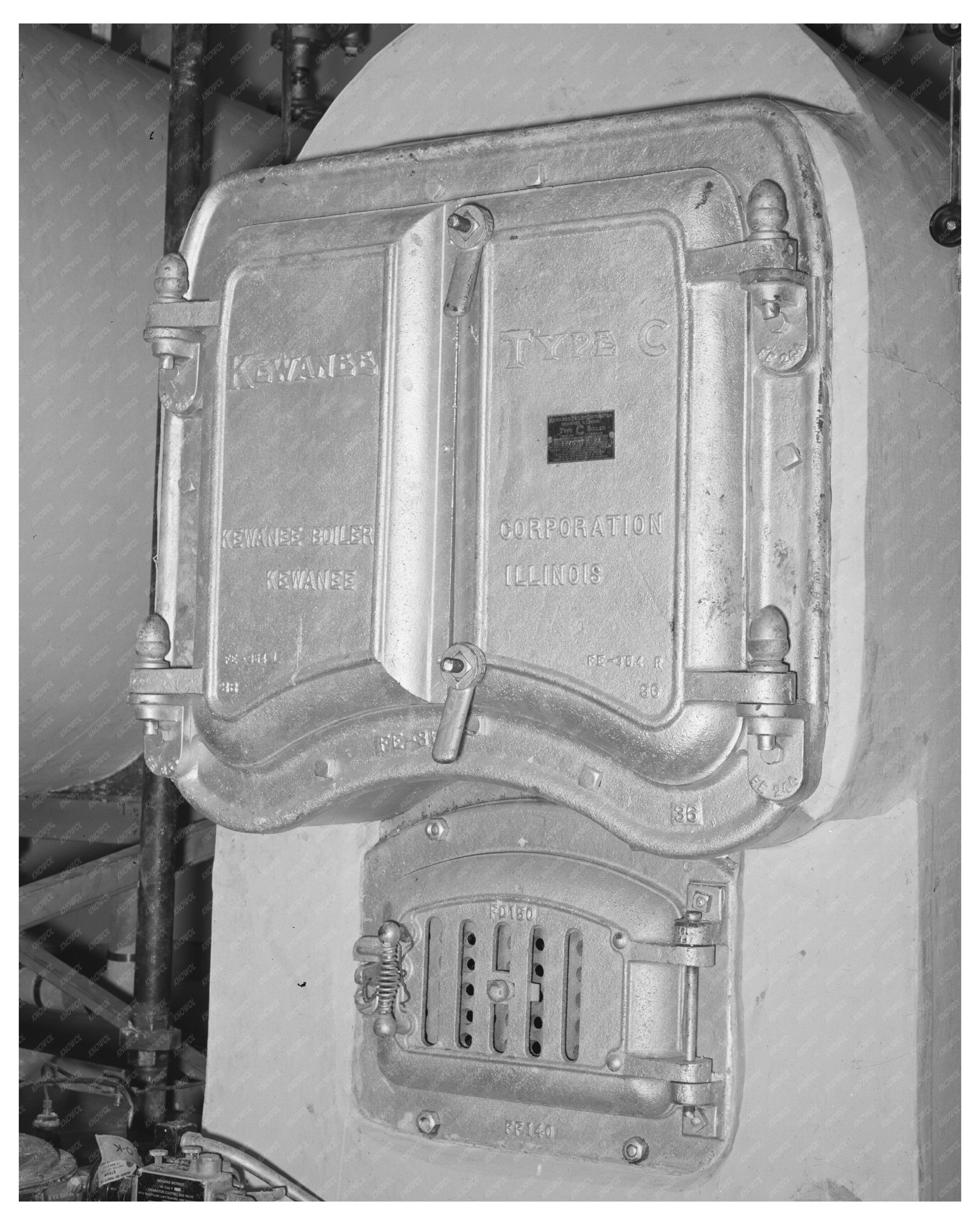 Boiler in Migratory Labor Camp Sinton Texas March 1940