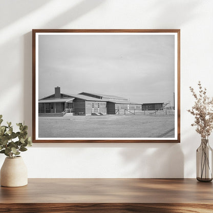 1940 Vintage Image of Community House in Sinton Texas