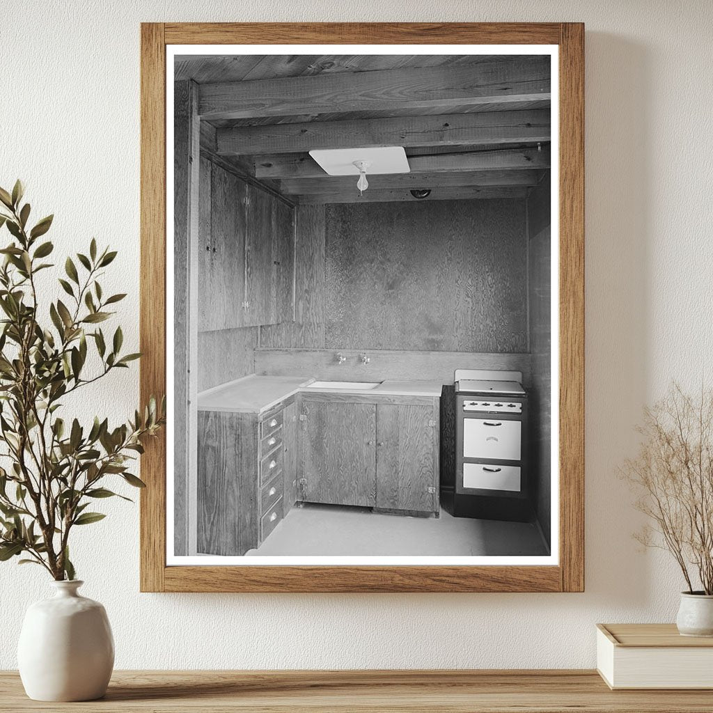 Kitchen in Migratory Labor Camp Sinton Texas 1940