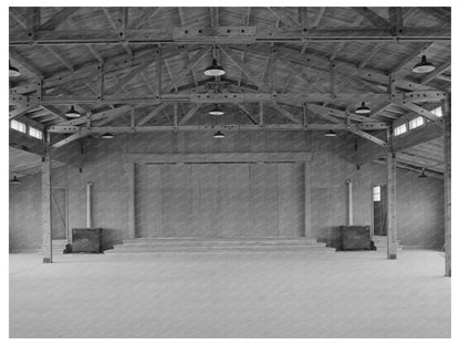 Interior of Migratory Labor Camp Sinton Texas 1940