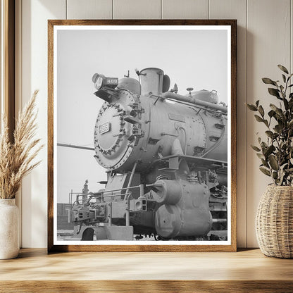 Switching Engine in Big Spring Texas March 1940