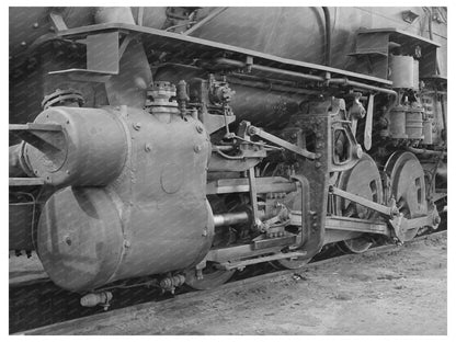 Engine Detail in Big Spring Texas March 1940