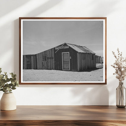 Cot House in Hobbs New Mexico March 1940 Oil Boom