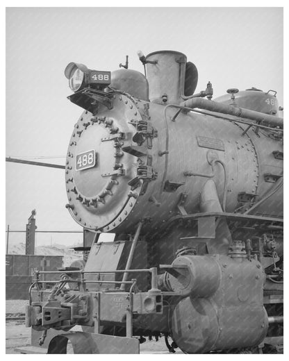 Switch Engine Detail Big Spring Texas March 1940