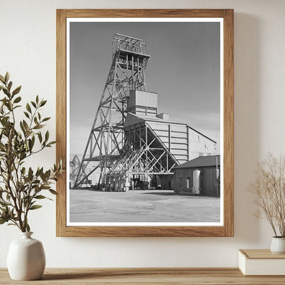 Tipple at Largest Potash Mine Eddy County New Mexico 1940