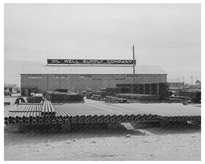 Oil Well Supplies in Hobbs New Mexico March 1940